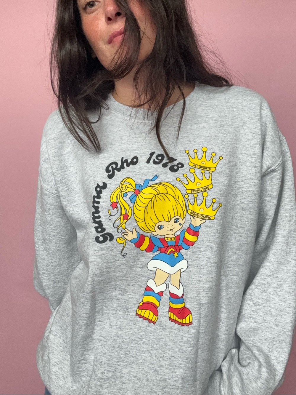 1978 RAINBOW BRITE GAMMA RHO PULLOVER